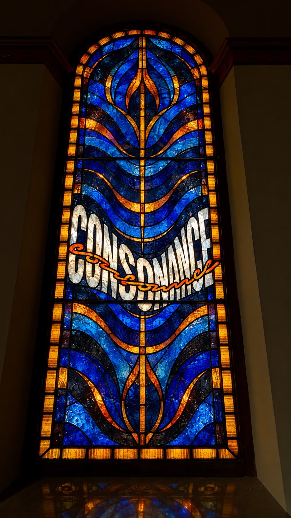 Vitral simétrico CONSONANCE